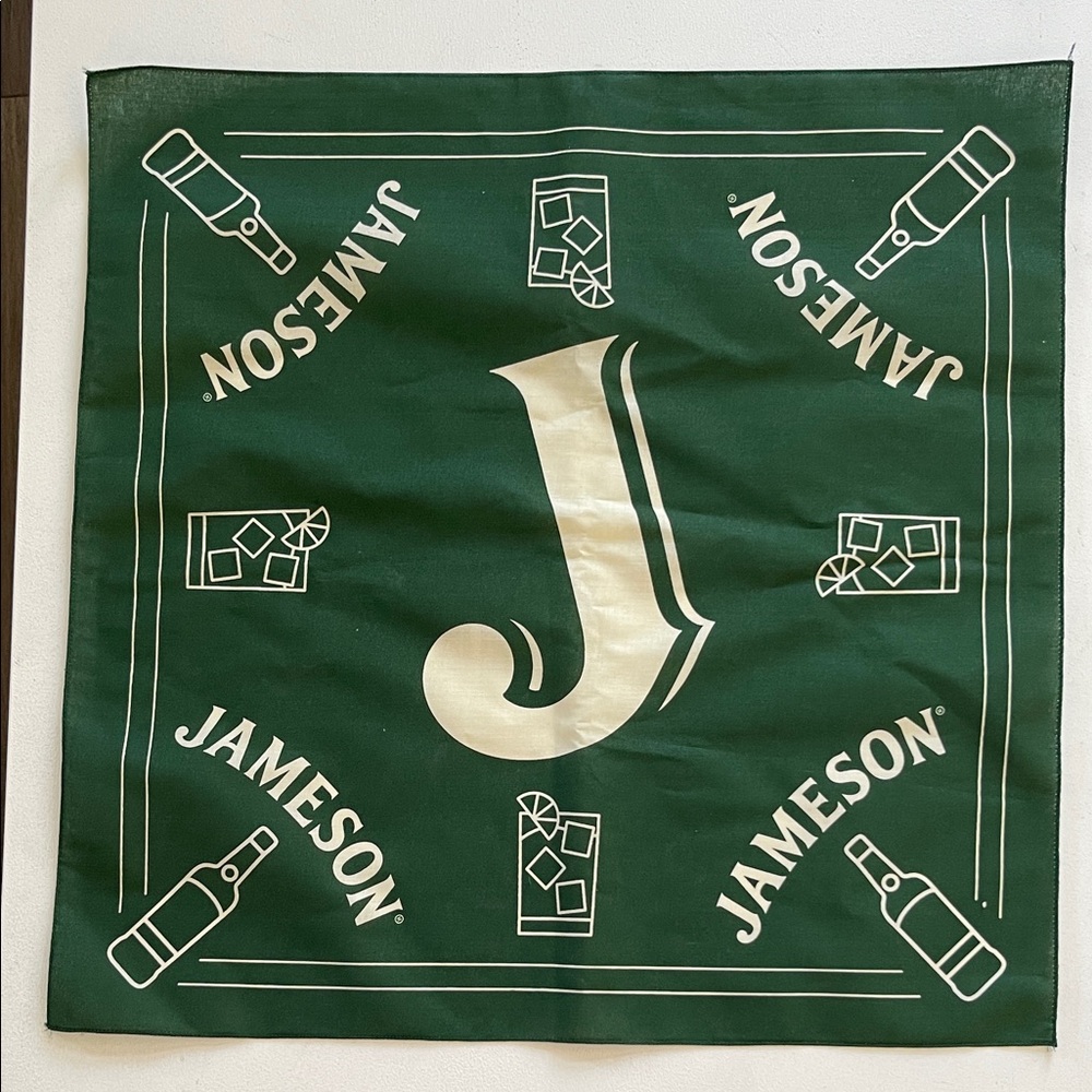 Jameson Green Logo Bandana - Large 'J' Print